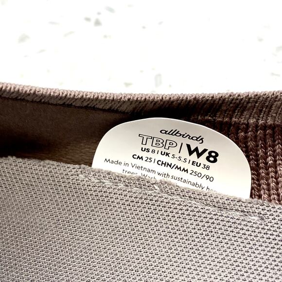 Allbirds Tree Breezer Knit Ballet Flat 8 Limited Color Coquette Scandi Princess - Picture 5 of 10